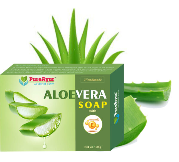 PureAyur's Pure Aloe Vera Soap