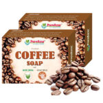 PureAyur's Coffee Soap with Aloe Vera made from Goat Milk