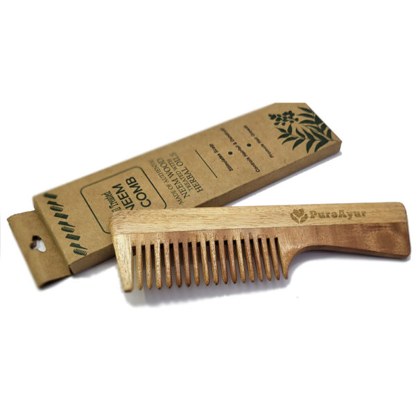 PureAyur's Neem Wood Hair Comb