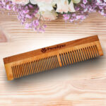 PureAyur's Kacchi Neem Wood Comb