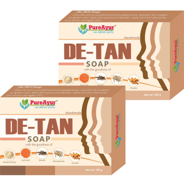 PureAyur's Detan Soap, Handcrafted